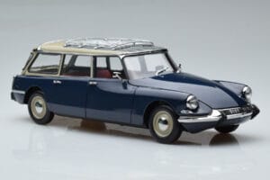 Citroen ID 19 Break Orient ブルー Norev 1:18 181770 メタル - 画像 6/9