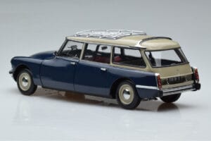Citroen ID 19 Break Orient ブルー Norev 1:18 181770 メタル - 画像 7/9