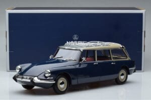 Citroen ID 19 Break Orient ブルー Norev 1:18 181770 メタル - 画像 9/9