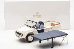 Citroen Mehari Azur ホワイト Norev 1:18 181800 メタル - 画像 7/7