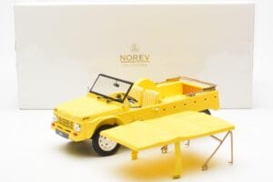 Citroen Mehari Plage イエロー Norev 1:18 181801 メタル - 画像 6/6