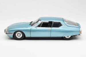 Citroen SM ライトブルー メタリック Norev 1:18 181589 メタル - 画像 4/8