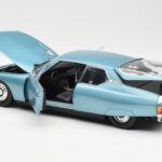 Citroen SM ライトブルー メタリック Norev 1:18 - image 5 of 8