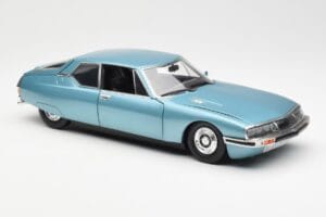 Citroen SM ライトブルー メタリック Norev 1:18 181589 メタル - 画像 6/8