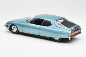 Citroen SM ライトブルー メタリック Norev 1:18 181589 メタル - 画像 7/8