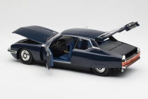 Citroen SM オリエント ブルー Norev 1:18 181732 メタル - 画像 5/8