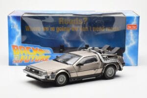 DeLorean DMC-12 Time Machine Back to the Future シルバー Sun Star 1:18 2711 メタル - 画像 2/8
