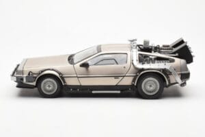 DeLorean DMC-12 Time Machine Back to the Future シルバー Sun Star 1:18 2711 メタル - 画像 3/8