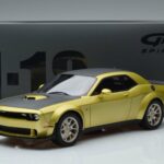 Dodge Challenger R/T Scat Pack Widebody 50周年アニバーサリー GT Spirit 1:18 GT411 レジン - image 6 of 6