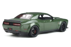 Dodge Challenger R/T SCAT Pack Widebody グリーン GT Spirit 1:18 GT815 レジン - 画像 2/5