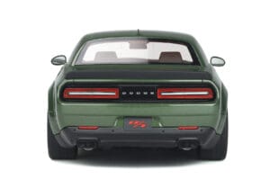 Dodge Challenger R/T SCAT Pack Widebody グリーン GT Spirit 1:18 GT815 レジン - 画像 5/5
