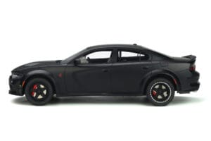 Dodge Charger SRT Hellcat Widebody ブラック GT Spirit 1:18 GT301 レジン - 画像 3/5