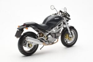 Ducati Monster M900 ブラック Minichamps 1:12 122120101 メタル - 画像 3/4
