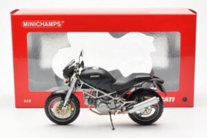 Ducati Monster M900 ブラック Minichamps 1:12 122120101 メタル - 画像 4/4