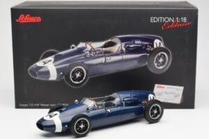 Cooper T51 Climax #14 S. Moss Italian GP Winner 1959 Schuco 1:18 450032600 メタル - 画像 8/8