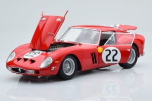 Ferrari 250 GTO #22 24 Hours of Le Mans 1962 Kyosho 1:18 08438B メタル - 画像 2/10
