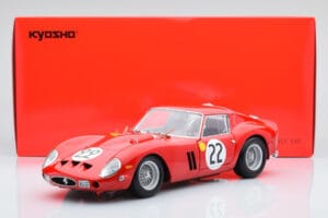 Ferrari 250 GTO #22 24 Hours of Le Mans 1962 Kyosho 1:18 08438B メタル - 画像 10/10