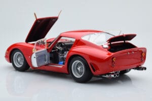 Ferrari 250 GTO レッド Kyosho 1:18 08438R メタル - 画像 5/10