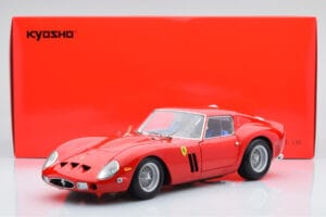 Ferrari 250 GTO レッド Kyosho 1:18 08438R メタル - 画像 10/10