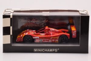 Ferrari 333 SP #3 Moretti Racing G. Moretti / D. Theys / M. Baldi 24 Hours of Le Mans 1998 Minichamps 1:43 430987603 メタル - 画像 4/4