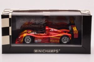 Ferrari 333 SP #30 MOMO M. Papis / D. Theys / B. Wollek Daytona 24 Hours 2nd Place 1996 Minichamps 1:43 430967430 メタル - 画像 4/4