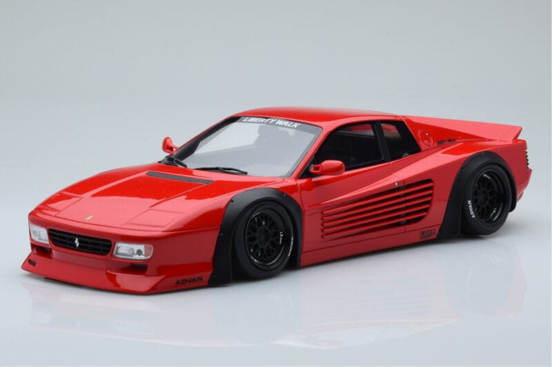Ferrari 512 TR LBWK Liberty Walk レッド GT Spirit 1:18