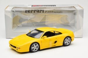 Ferrari F355 Berlinetta イエロー UT Models 1:18 180074021 メタル - 画像 6/6