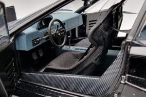 Ferrari F40 Lightweight ブラック Kyosho 1:18 08412BK メタル - 画像 11/12