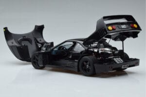 Ferrari F40 Lightweight ブラック Kyosho 1:18 08412BK メタル - 画像 6/12