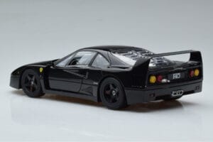 Ferrari F40 Lightweight ブラック Kyosho 1:18 08412BK メタル - 画像 7/12