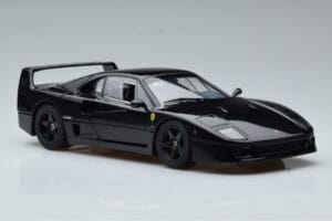 Ferrari F40 Lightweight ブラック Kyosho 1:18 08412BK メタル - 画像 8/12