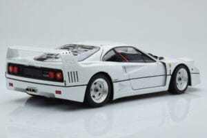 Ferrari F40 パールホワイト Kyosho 1:18 08416PW-G メタル - 画像 3/8