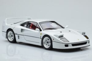 Ferrari F40 パールホワイト Kyosho 1:18 08416PW-G メタル - 画像 6/8