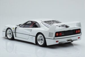 Ferrari F40 パールホワイト Kyosho 1:18 08416PW-G メタル - 画像 7/8