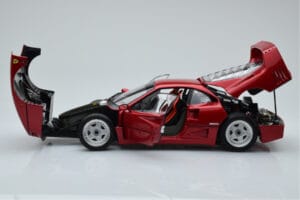 Ferrari F40 レッドメタリック Asia Exclusive Kyosho 1:18 08416RM-G メタル - 画像 4/14