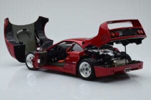 Ferrari F40 レッドメタリック Asia Exclusive Kyosho 1:18 08416RM-G メタル - 画像 6/14