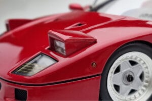 Ferrari F40 レッドメタリック Asia Exclusive Kyosho 1:18 08416RM-G メタル - 画像 10/14