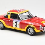Fiat 124 Abarth #3 Barbasio / Sodano East African Safari Rally 1974 Sun Star 1:18 - image 6 of 8