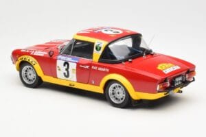 Fiat 124 Abarth #3 Barbasio / Sodano East African Safari Rally 1974 Sun Star 1:18 4952 メタル - 画像 7/8