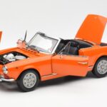 Fiat 124 BS オレンジ Sun Star 1:18 - image 2 of 8
