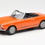 Fiat 124 BS オレンジ Sun Star 1:18