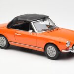 Fiat 124 BS オレンジ Sun Star 1:18 - image 6 of 8