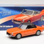 Fiat 124 BS オレンジ Sun Star 1:18 - image 8 of 8