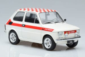 Fiat 126 Abarth ホワイト MCG 1:18 MCG18325 メタル - 画像 4/6