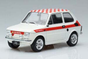 Fiat 126 Abarth ホワイト MCG 1:18 MCG18325 メタル