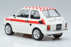 Fiat 126 Abarth ホワイト MCG 1:18 MCG18325 メタル - 画像 5/6