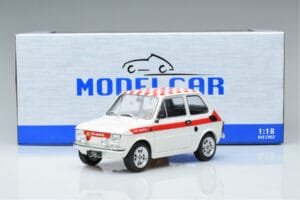 Fiat 126 Abarth ホワイト MCG 1:18 MCG18325 メタル - 画像 6/6