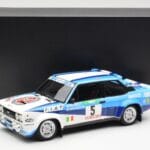 Fiat 131 Abarth #5 Team Fiat Works Rally Portugal 1980 Kyosho 1:18 08376A メタル - image 8 of 8