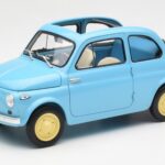 Fiat Nuova 500 チェレステ ブルー Kyosho 1:18