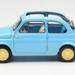 Fiat Nuova 500 チェレステ ブルー Kyosho 1:18 - image 4 of 8